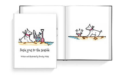 Ejemplo de cómo crear un cuento infantil en formato libro comercial.