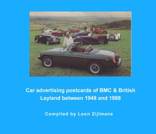 BMC + Br. Leyland postcard album book cover