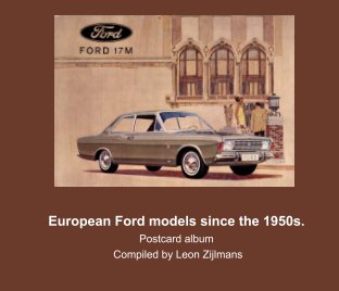 European Ford models since the 1950s book cover