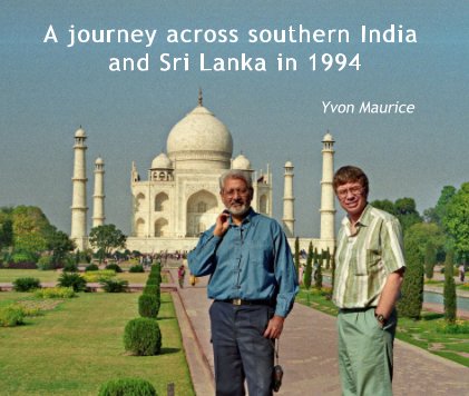 A journey across southern India and Sri Lanka in 1994 book cover