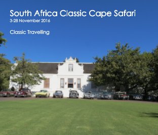 South Africa Classic Cape Safari book cover