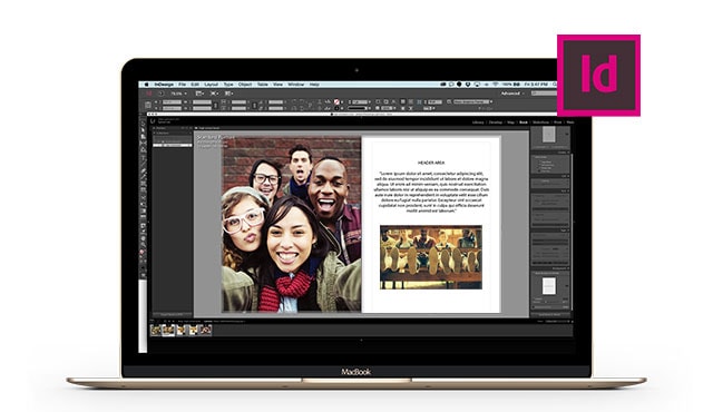 Software de diseño de anuarios indesign.