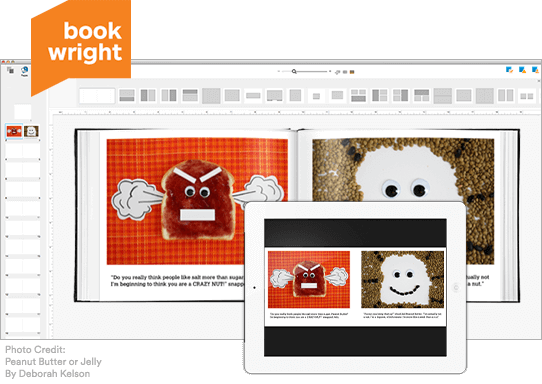 Ejemplo de creación de libro infantil usando BookWright.